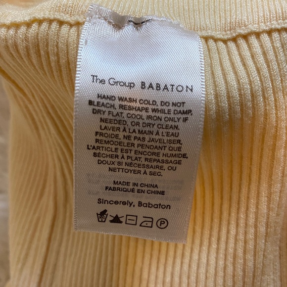 The group by Babaton rib knit lounge pants wide leg - Picture 2 of 5